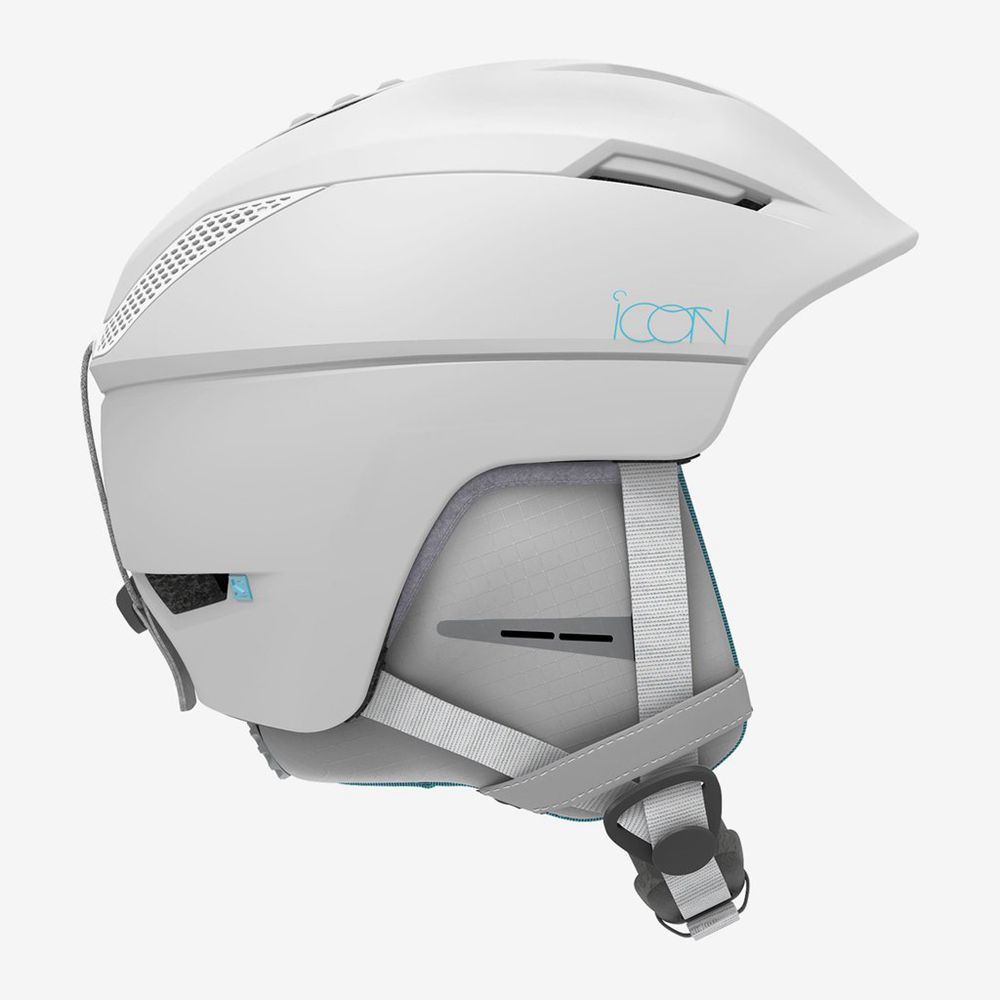 Casco Salomon Mujer Blancas - Salomon Argentina ICON² MIPS ,416820-GHF